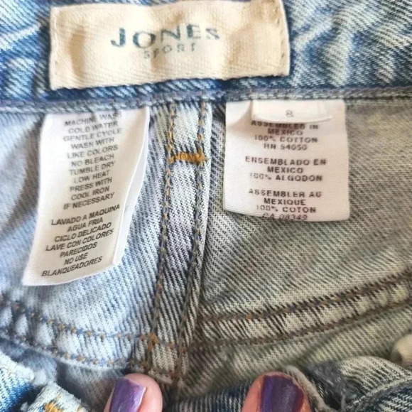 GUC Vintage Jones Sport High-Waisted Mom Jeans, Size 8/Modern Size 4 - Picture 7 of 11